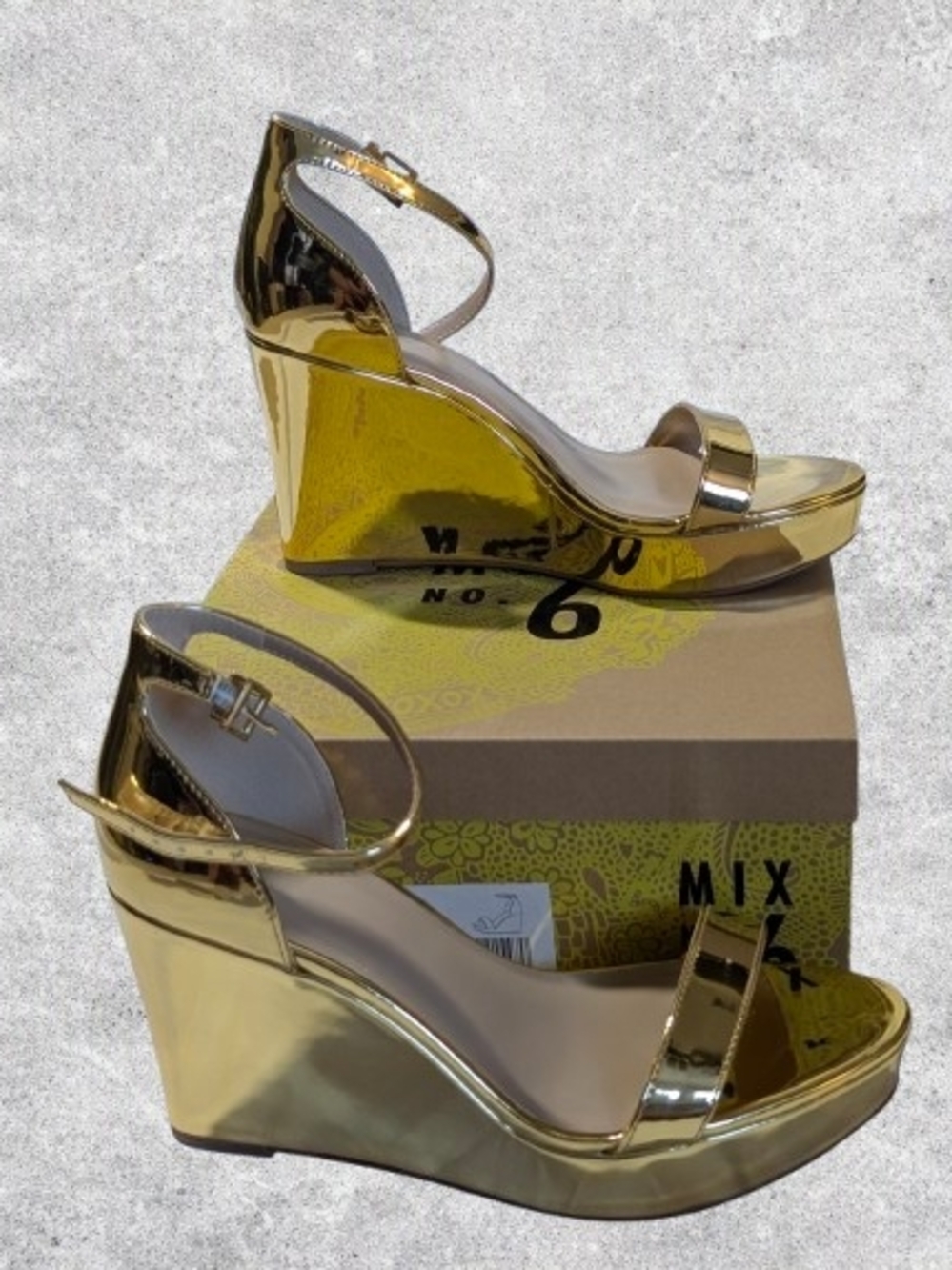 Elegant Gold Women’s Ankle-Strap Sandals